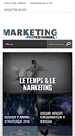 Mobile Screenshot of marketing-professionnel.fr